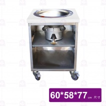 立式魯桶台附輪(厚料) 1孔(大輪)