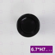 M118 螺紋杯旋風-黑 6.5xH7cm