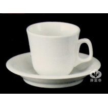 【大同磁器】P1260CS賓咖啡杯盤(8cm)190cc(50入/箱)