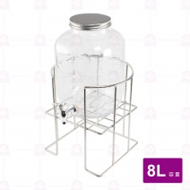 8L 玻璃果汁壺(未附架)