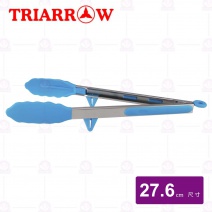 【三箭牌】立式梅花夾矽膠耐熱9吋(藍) 27.6cm