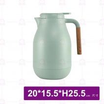 朵拉玻璃內膽保溫壺-湖水藍 1.5L