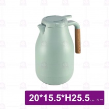 朵拉玻璃內膽保溫壺-湖水藍 1.5L