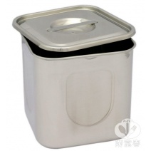 182S佐料筒(方) 14*14cm 2.5L