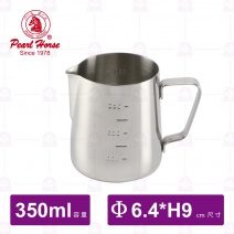 【日本寶馬】刻度拉花杯 350cc  JA-S-081-350