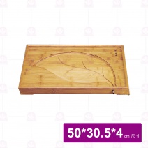 【菊川本味】葉子茶盤(排水) 50x30.5x4cm