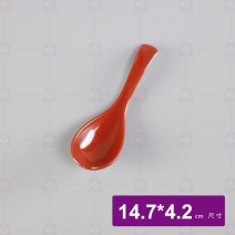 【HS】116 湯匙  紅黑 14.7x4.2cm