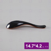 【HS】116 湯匙  紅黑 14.7x4.2cm