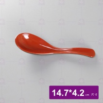 【HS】116 湯匙  紅黑 14.7x4.2cm