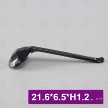 【HS】F-B115  拉麵湯匙  黑 21.5x6.5x1.2cm