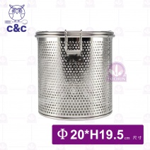 【C&C】304魯料籃 Φ20xH19.5cm