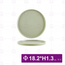樂米陶瓷7吋盤-綠