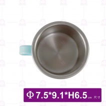 兒童單耳杯-藍色