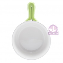 單柄烤盤 綠 直徑15cm/ 總長22cm