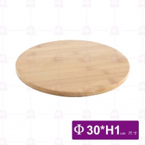圓形平壓竹板 (L80-30)