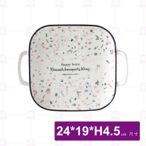 9吋夏諾爾陶瓷雙耳方盤