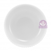 W52A36-5W 條絨湯碗 5吋-白 Φ13xH5.7cm