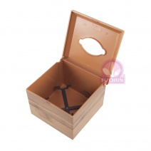 B001 竹子紋面紙盒 方 12*12*H9cm
