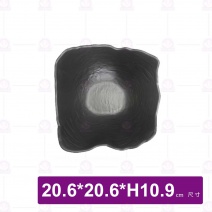 【Shunta金順代】15726岩手石紋四方深缽 (6入/盒)