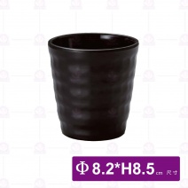 【HS】JA138陶面螺紋茶水杯 (24入/盒)