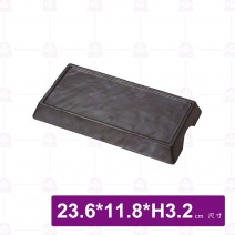 【HS】JA279陶面炙燒烤肉盤 -黑(12入/盒)