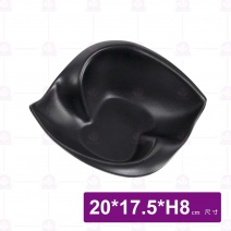 【HS】JA324陶面京香缽 8吋- 黑(12入/盒)