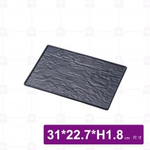 【Shunta金順代】13949岩手石紋長盤-12吋(6入/盒)