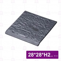 【Shunta金順代】13937岩手岩手斜邊方盤-11吋(6入/盒)