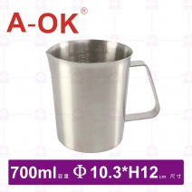 【A-OK】304加厚量杯-700ml