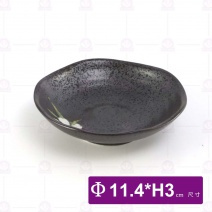 4.5吋綠花-淺碟