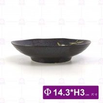 5.5吋綠花-淺盤