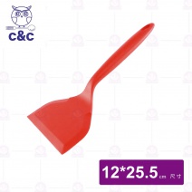 【C&C】艾美矽膠牛排鏟(紅)-25.5cm