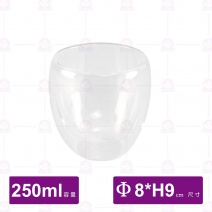 玻璃雙層杯-250ml