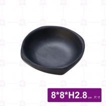 【Shunta金順代】10014岩手圓形醬料碟(40入/盒)