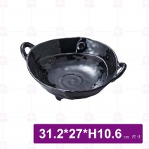 【Shunta金順代】15213岩手石紋雙耳鍋(3入/盒)