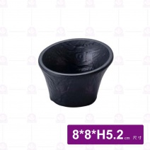 【Shunta金順代】10223岩手石紋斜口醬料杯(12入/盒)