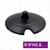 【HS】JA338-2 陶面雙耳燉盅(蓋+洞)-黑(40入/盒)
