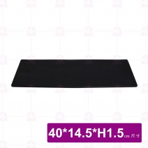 黑珍珠15.75吋長方平盤 40x14.5x1.5cm