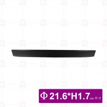 黑珍珠8.5吋加邊平盤 Φ21.6xH1.7cm
