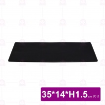 黑珍珠 13.75吋長平底盤 35x14x1.5cm