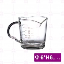 雙嘴有柄玻璃量杯