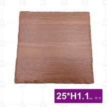 JA286 陶面四方陶板-梧桐(6入/盒)