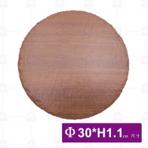 【HS】JA287 陶面圓形陶板-梧桐(6入/盒)