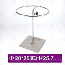 鐵架-新式單圈食物夾架