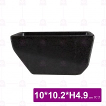 日 5.5吋 幾何方缽 天目(109-4)