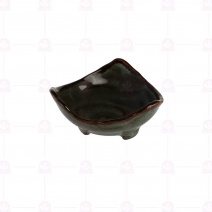 綠天目三角碟  (12入/盒)