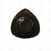 綠天目三角碟  (12入/盒)