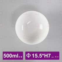 C 磁白斗碗 Φ15.5xH7cm