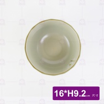 花好高腳菊形碗6吋 16x9.2cm
