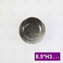 天目雲彩梅花味碟3.5吋 8.5x3cm